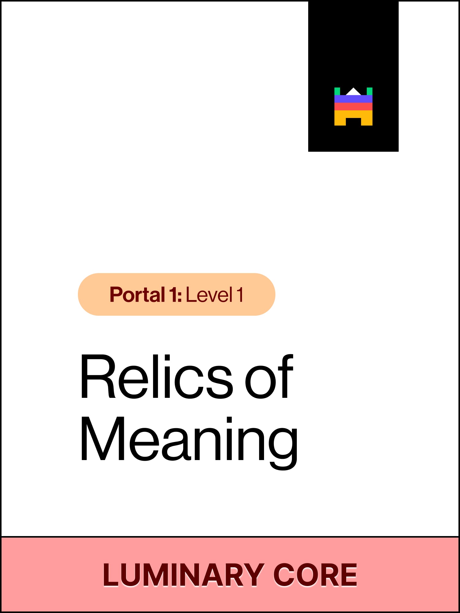 Relics of Meaning: Self-Discovery System
